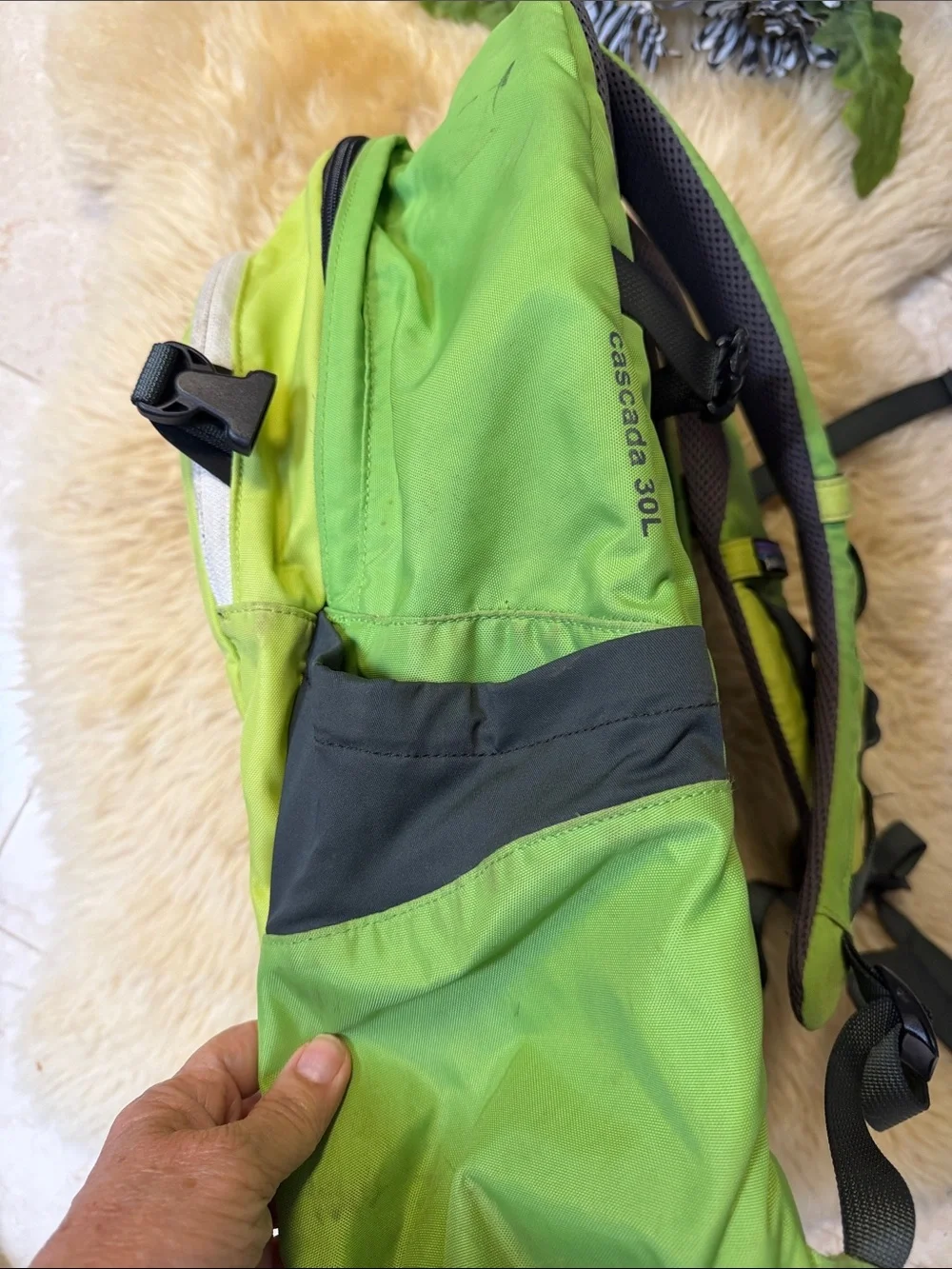 Patagonia Lime Green  Outdoor Daypack